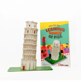 Buy DIY Leaning Tower of Pisa Model for Kids 8 to 12 Year Old I Make Your Own Paper Model